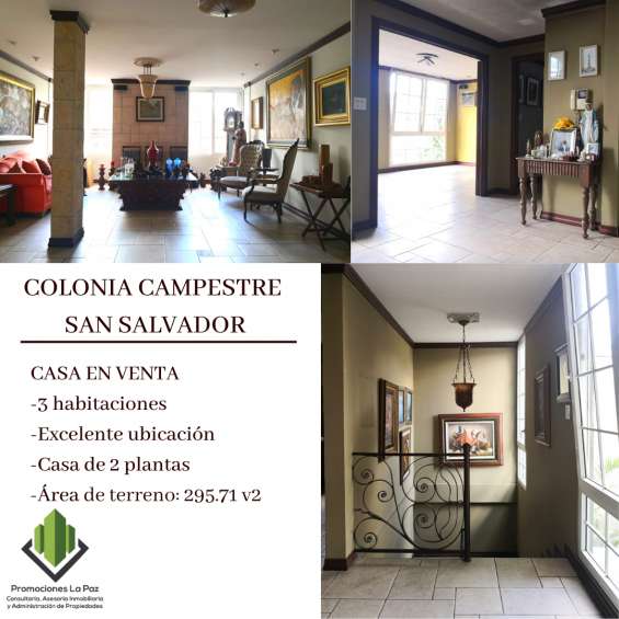 Casa en venta colonia campestre, escalon en San Salvador Casas en